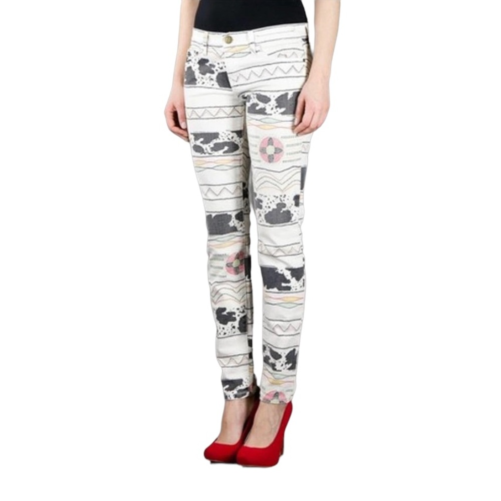 Current/Elliott Tribal Ankle Skinny Jeans 27